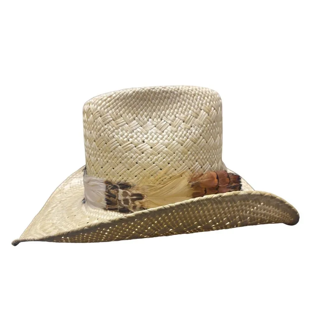 Vintage Resistol Last Chance Stagecoach Western Cowboy Straw Hat Size 6 3/4